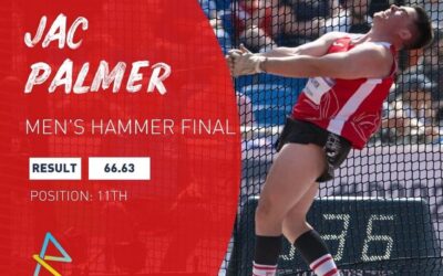 Jac Palmer at the Commonwealth Games