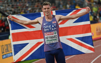 Jake Heyward Silver at the European Championships